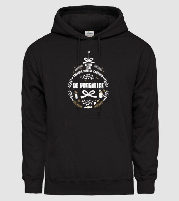 acesta este tricoul meu de Crăciun_de pregătire model negru pe tricou