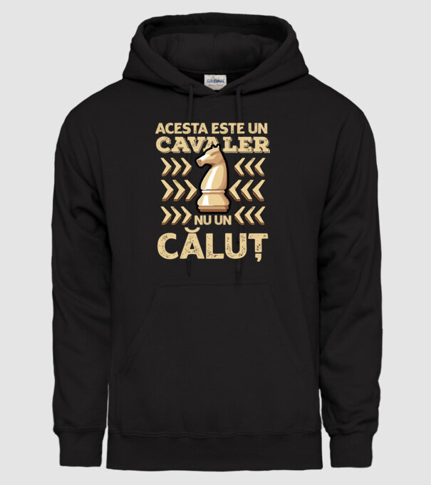 Acesta este un cavaler, nu un căluț model negru pe tricou