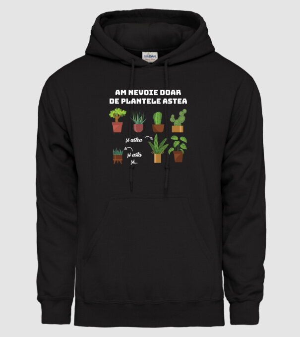 am nevoie doar de plantele astea model negru pe tricou