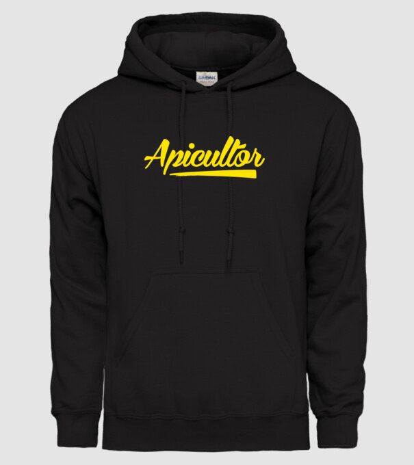 Apicultor model negru pe tricou