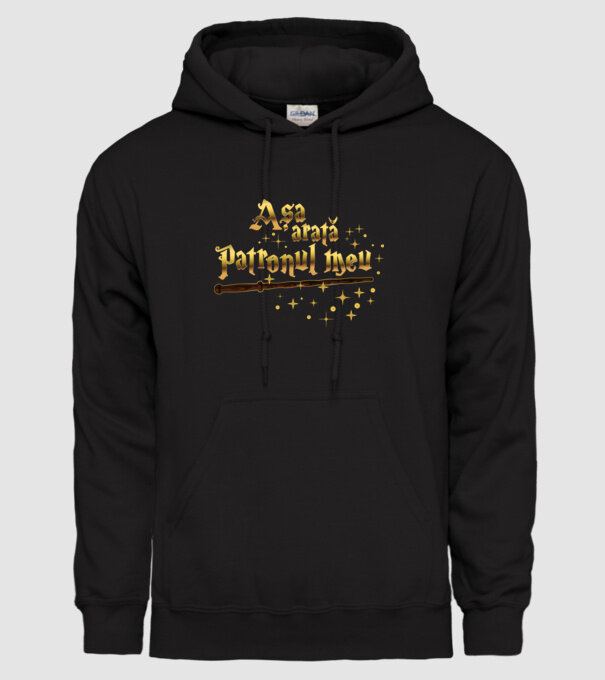Așa arată patronul meu model negru pe tricou