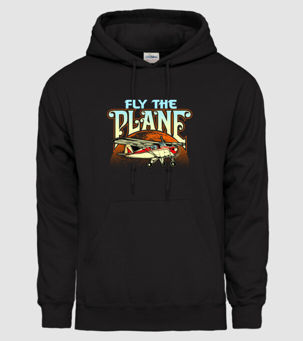 Avioane model negru pe tricou