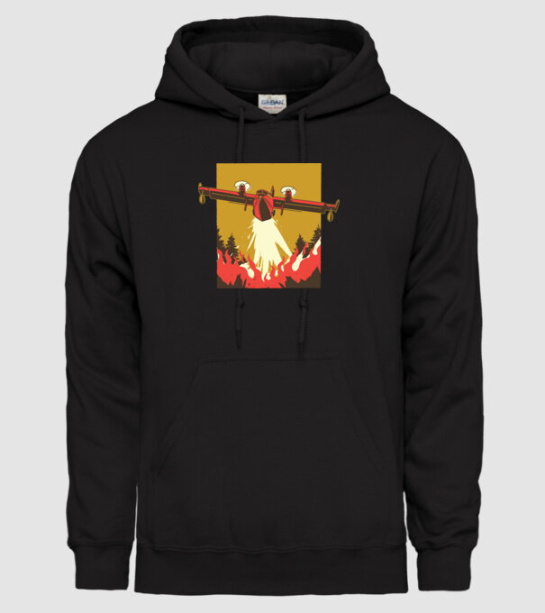Avioane model negru pe tricou