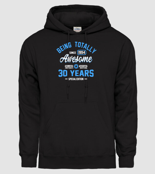 Being totally awesome 30 model negru pe tricou