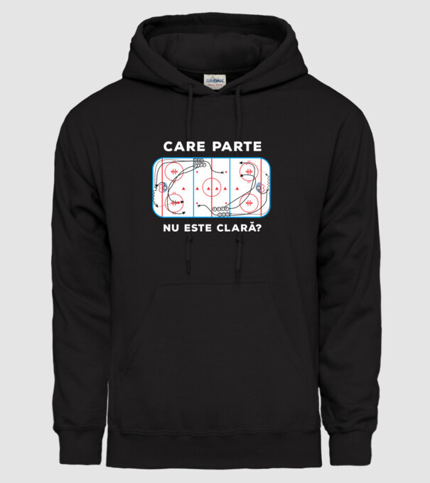 Care parte nu este clară? model negru pe tricou