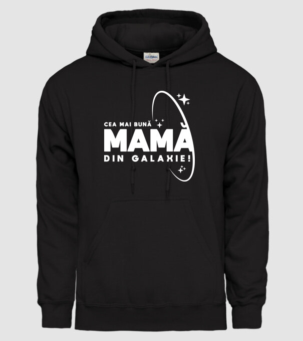 Cea mai bună bunică din Galaxie! model negru pe tricou