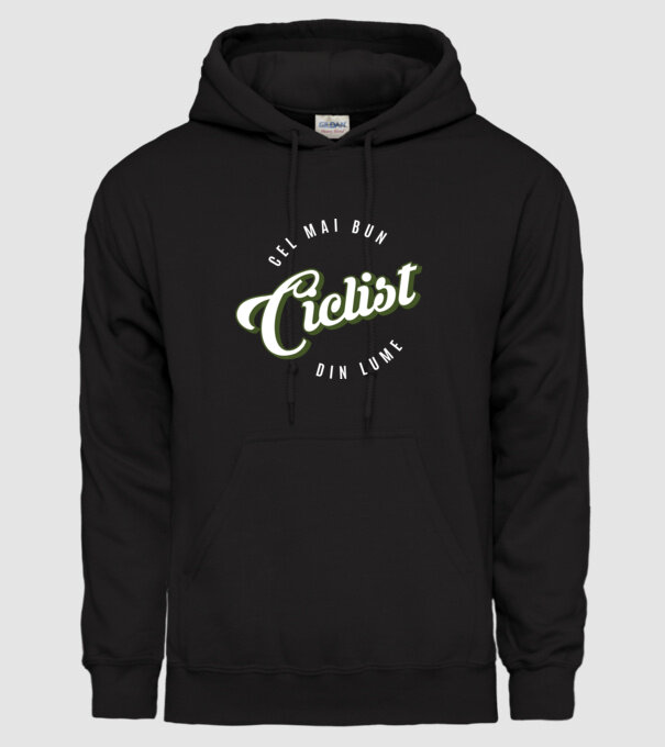 Cel mai bun Ciclist din lume model negru pe tricou