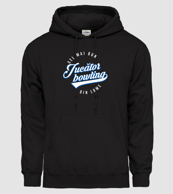 cel mai bun jucător bowling din lume model negru pe tricou