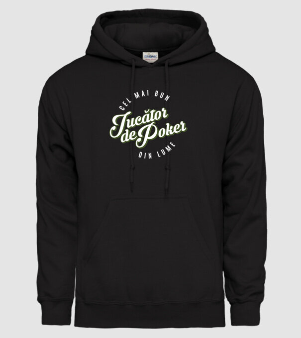 Cel mai bun Jucător de poker din lume model negru pe tricou