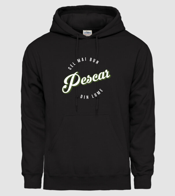 Cel mai bun Pescar din lume model negru pe tricou