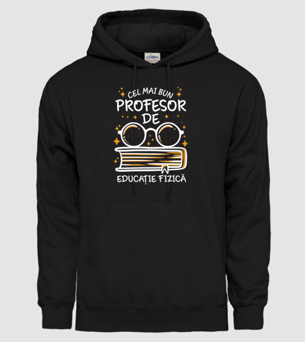 Cel mai bun profesor educație fizică D2782032 model negru pe tricou