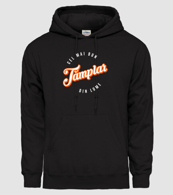 Cel mai bun TÂMPLAR din lume model negru pe tricou