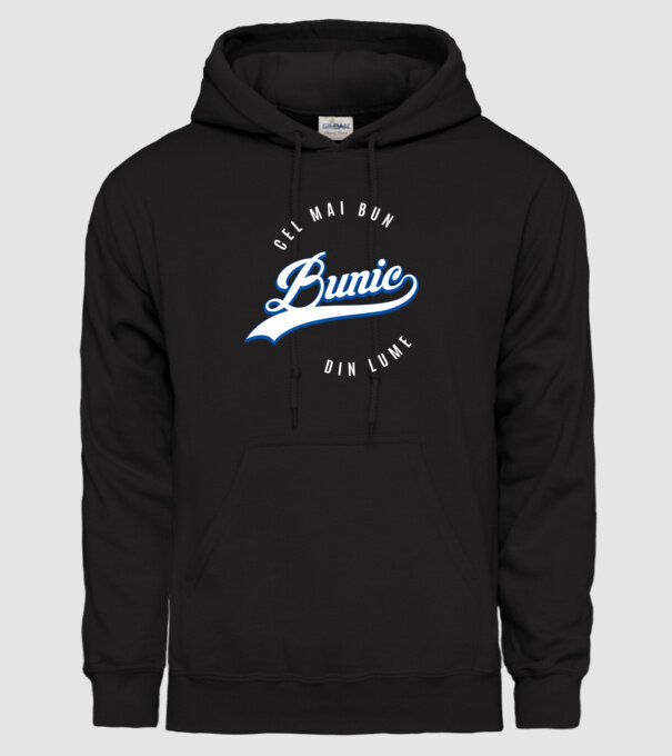cel mai bun bunic din lume model negru pe tricou
