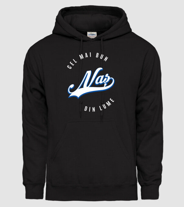 Cel mai bun NAȘ din lume model negru pe tricou