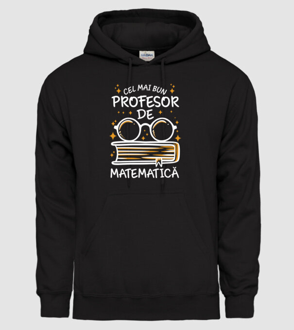 Cel mai profesor matematică model negru pe tricou