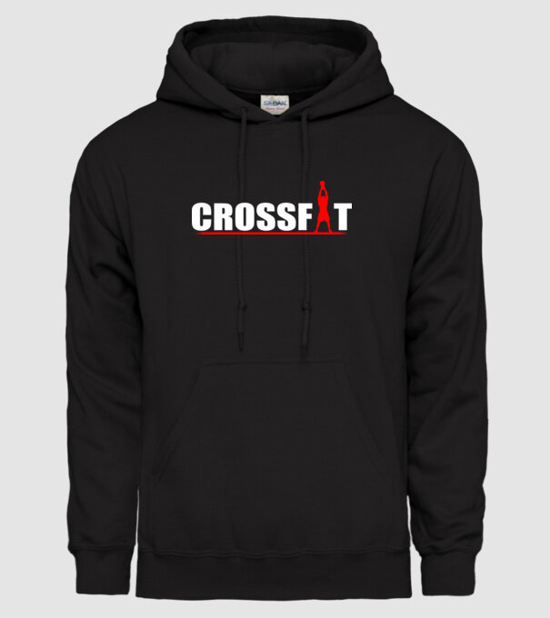 Crossfit model negru pe tricou