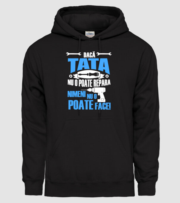 Dacă Tata nu o poate repara, nimeni nu o poate face model negru pe tricou