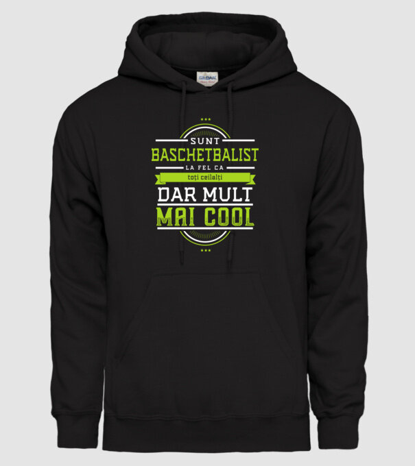 sunt baschetbalist, la fel ca toți ceilalți, dar mult mai cool model negru pe tricou