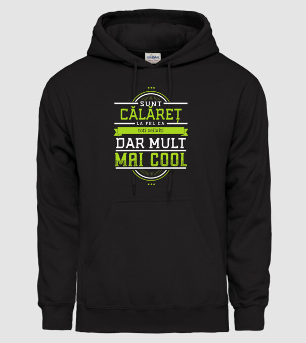 sunt călăreț, la fel ca toți ceilalți, dar mult mai cool model negru pe tricou