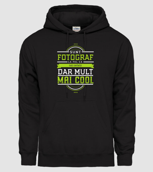 sunt fotograf, la fel ca toți ceilalți, dar mult mai cool model negru pe tricou