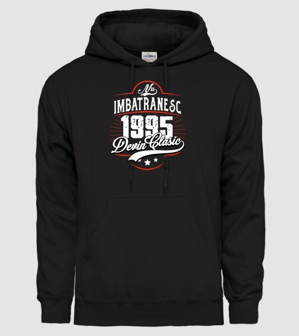 Devin Clasic - 1995 model negru pe tricou