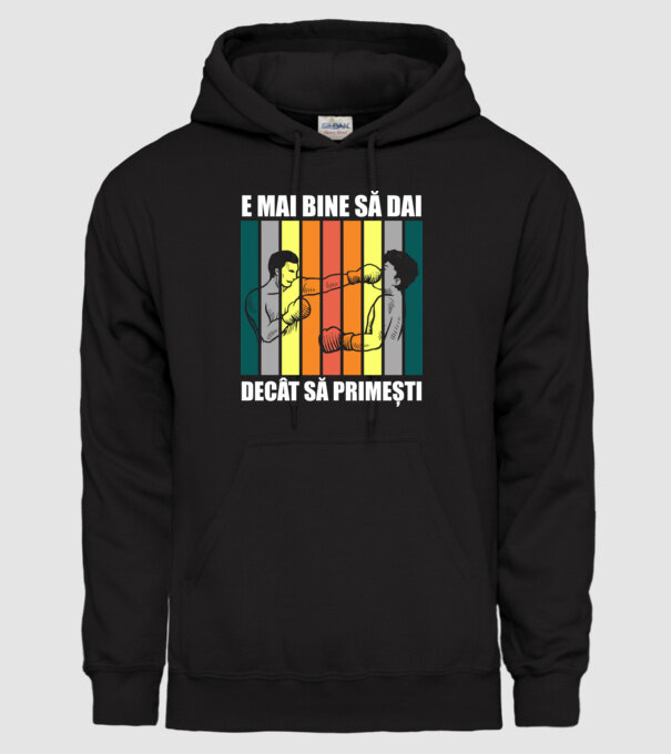 E mai bine să dai decât să primești model negru pe tricou