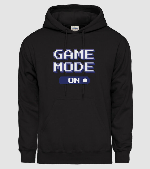 Gamer - Game mode on model negru pe tricou