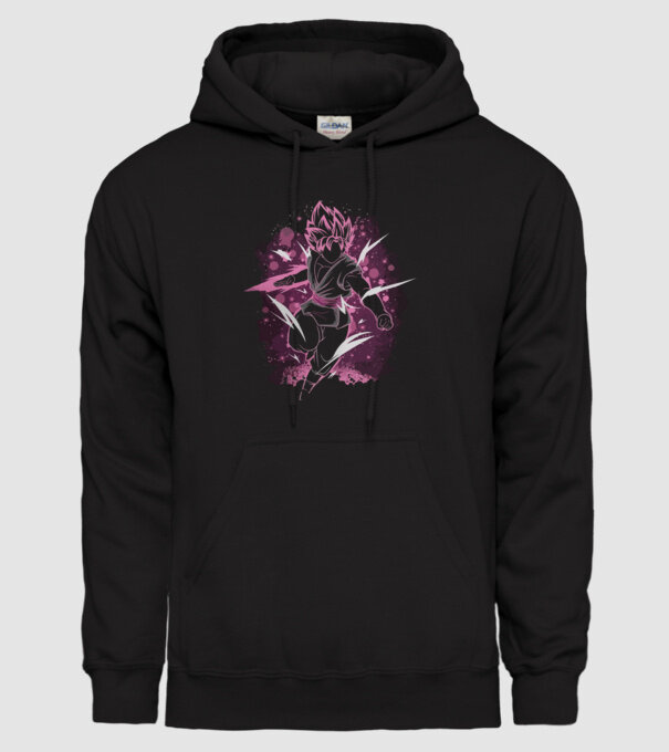 goku training model negru pe tricou