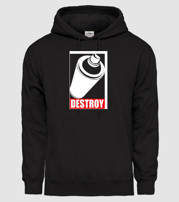 Graffiti model negru pe tricou