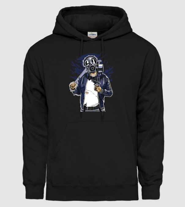 Graffiti model negru pe tricou