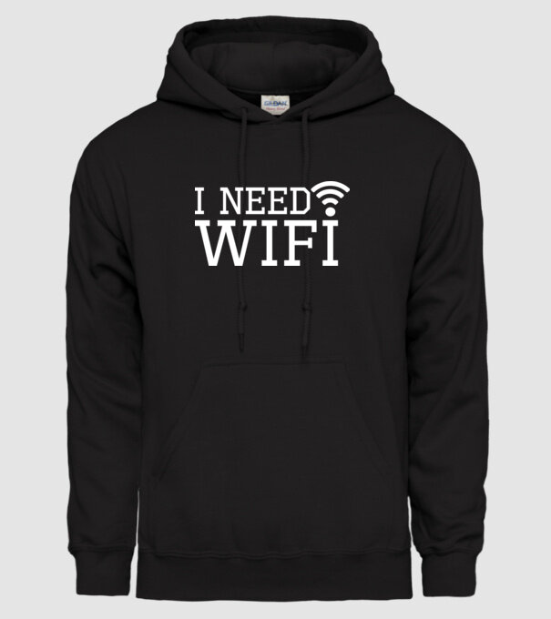 I need wifi model negru pe tricou