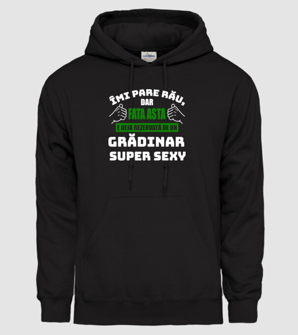 Îmi pare rău, dar fata asta e deja rezervată de un grădinar super sexy model negru pe tricou