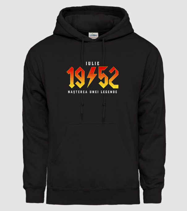 Iulie - 1952 - nașterea unei legende model negru pe tricou