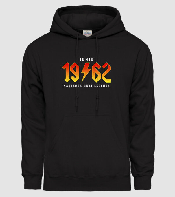 Iunie - 1962 - nașterea unei legende model negru pe tricou