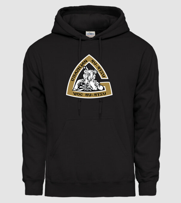 Jiu Jitsu model negru pe tricou