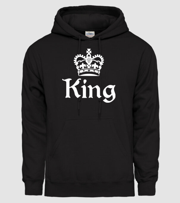 King model negru pe tricou