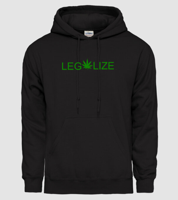 Legalize model negru pe tricou