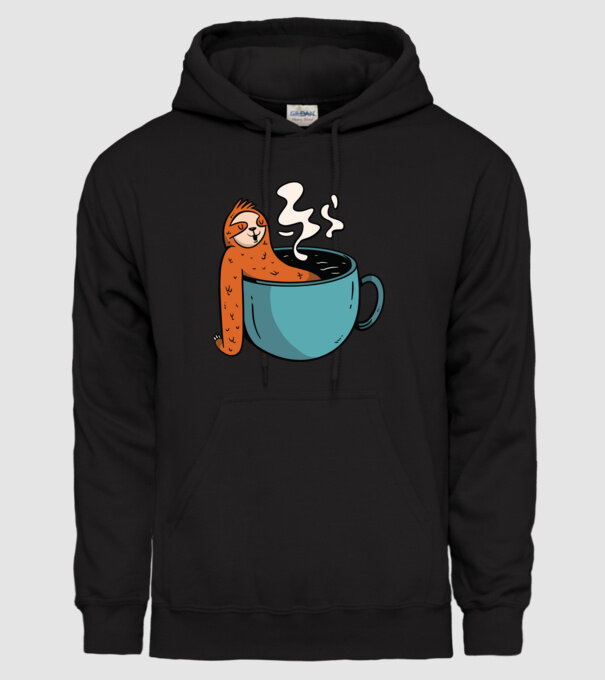 Leneș model negru pe tricou