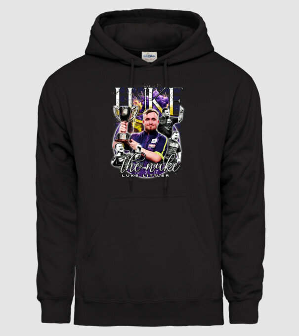 Luke the nuke model negru pe tricou