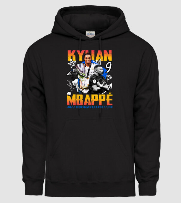 Mbappé tribute model negru pe tricou
