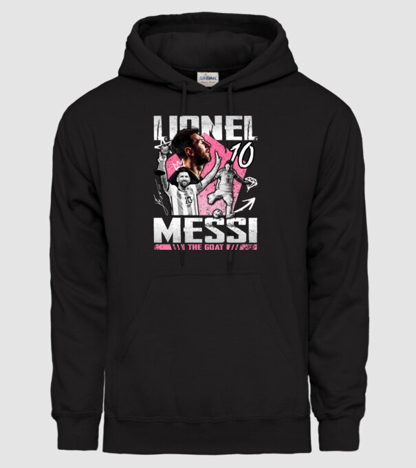 Messi tribute model negru pe tricou