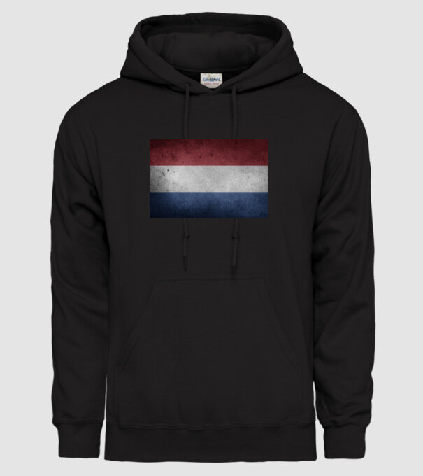 NETHERLANDS model negru pe tricou