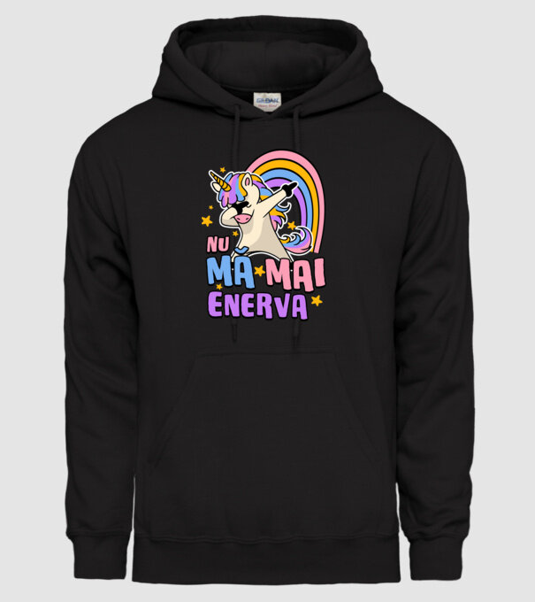Nu mă mai enerva model negru pe tricou