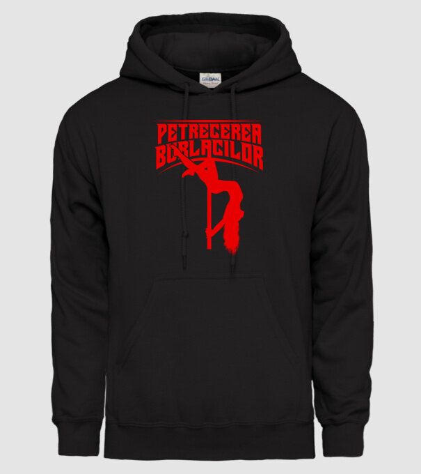 petrecerea burlacilor model negru pe tricou