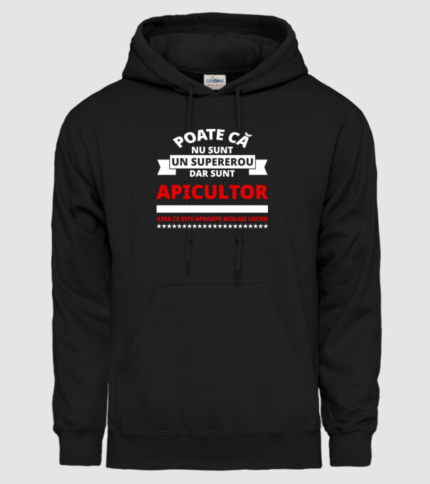 Poate că nu sunt un supererou, dar sunt APICULTOR, ceea ce este aproape același lucru model negru pe tricou