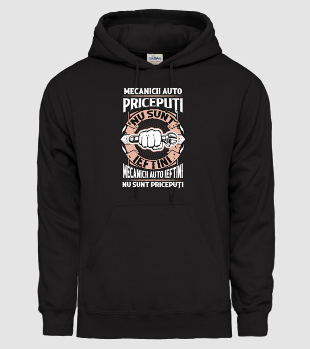mecanicii auto pricepuți nu sunt ieftini, mecanicii auto ieftini nu sunt pricepuți model negru pe tricou