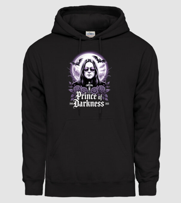 Prince of Darkness model negru pe tricou
