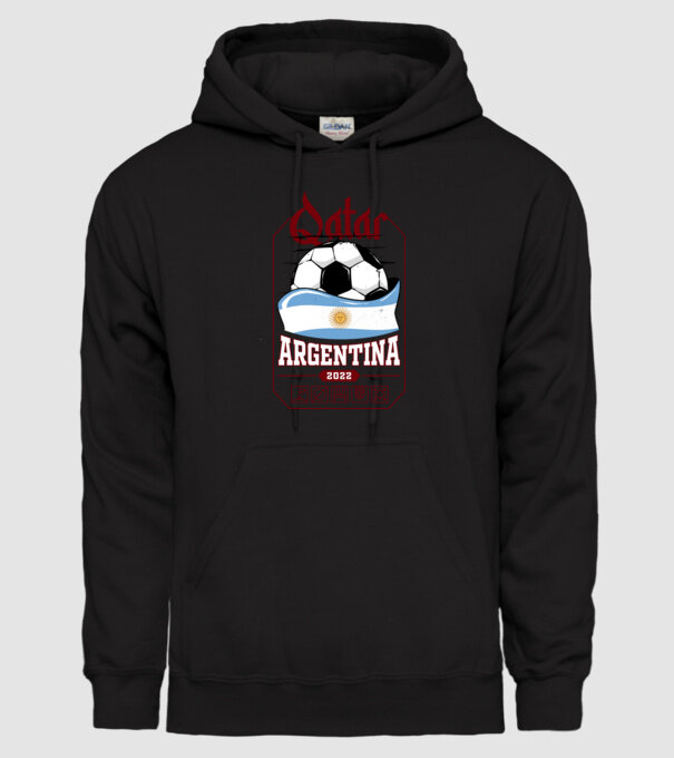 Qatar teams Argentina model negru pe tricou