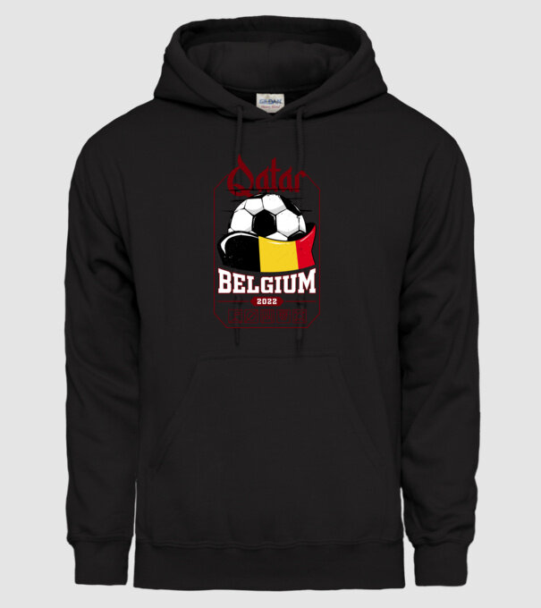 Qatar teams Belgium model negru pe tricou