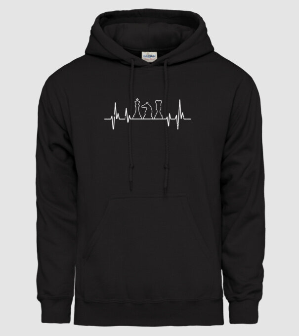 Șah model negru pe tricou